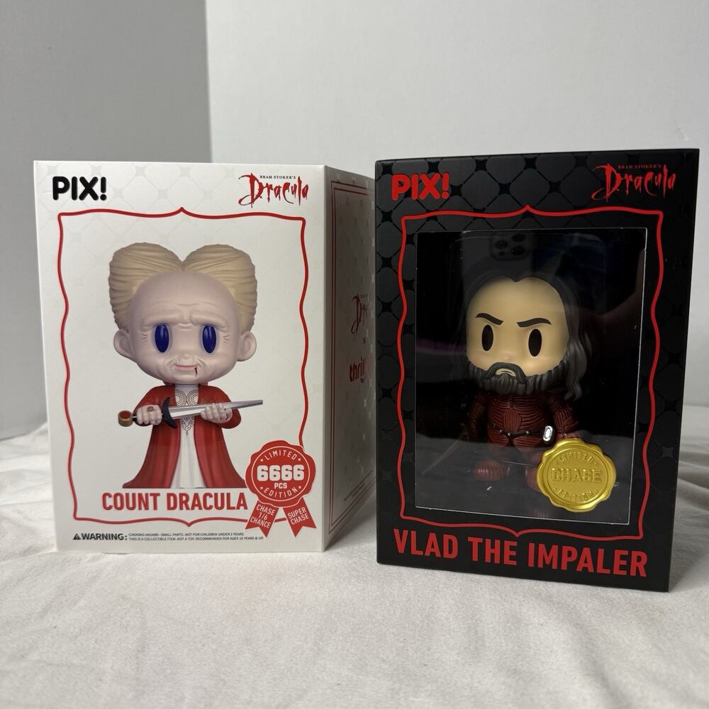 Thrilljoy Pix! Horror Bram Stoker's Count Dracula Vlad the Impaler Chase Figure